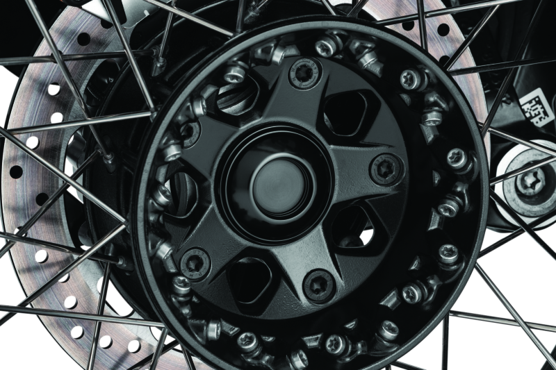 Kuryakyn Lodestar Rear Axle Sliders-BMW-Black - Cycle City Outdoors