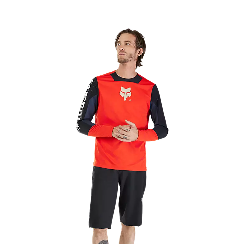 Fox Racing - Defend LS Jersey Elevated - Flo Red - M