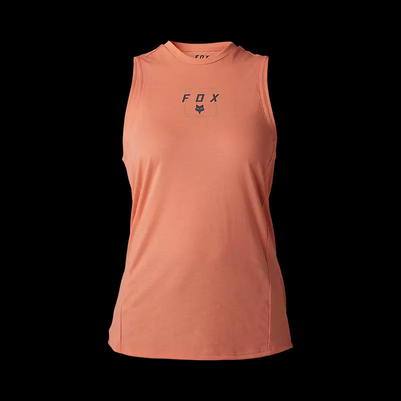 Fox Racing - Womens Ranger Dr Tank - Slmn - S