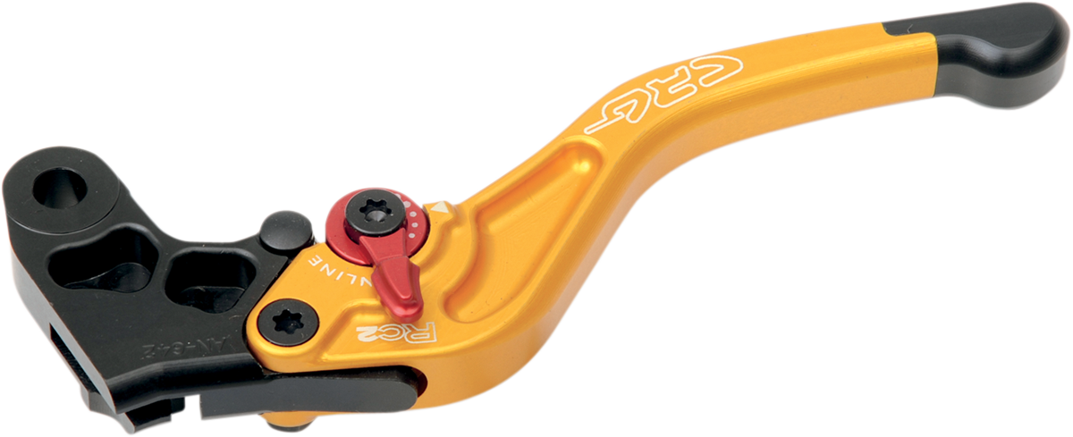 CRG 2AN-642-H-G RC2 Shorty Clutch Lever - Gold | Street