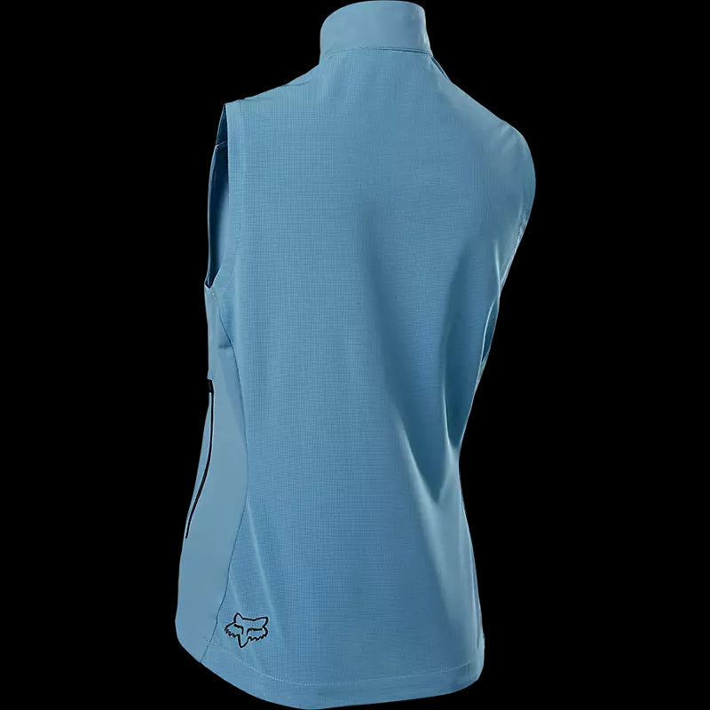 Fox Racing - Womens Flexair Wind Jacket - Dusty Blue - S