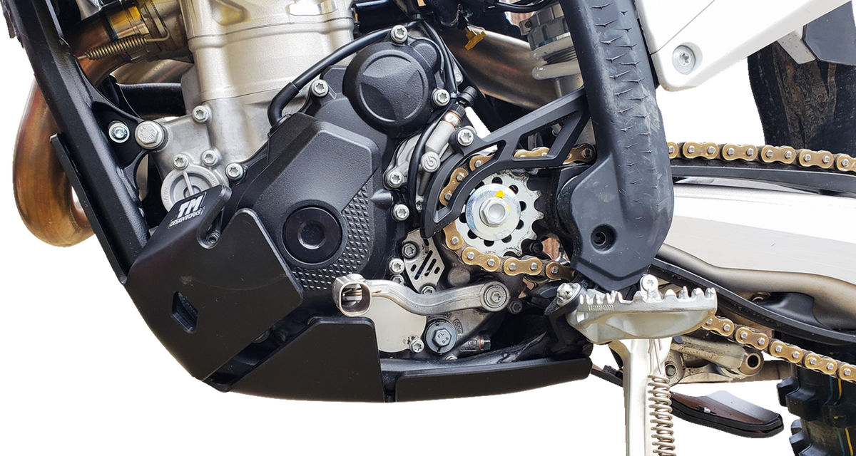 T.M. Designworks KHLG-362-BK Skid Plate - Black - Gas Gas | Husqvarna | KTM | Off-Road