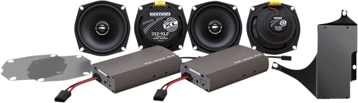 Hogtunes RG ULTRA KIT-XL Speaker & Amplifier Kit | Road Glide | Dual 225 W Amps