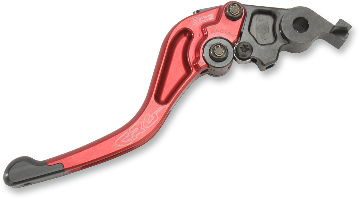 CRG 2RB-516-H-R RC2 Shorty Brake Lever - Red | Street