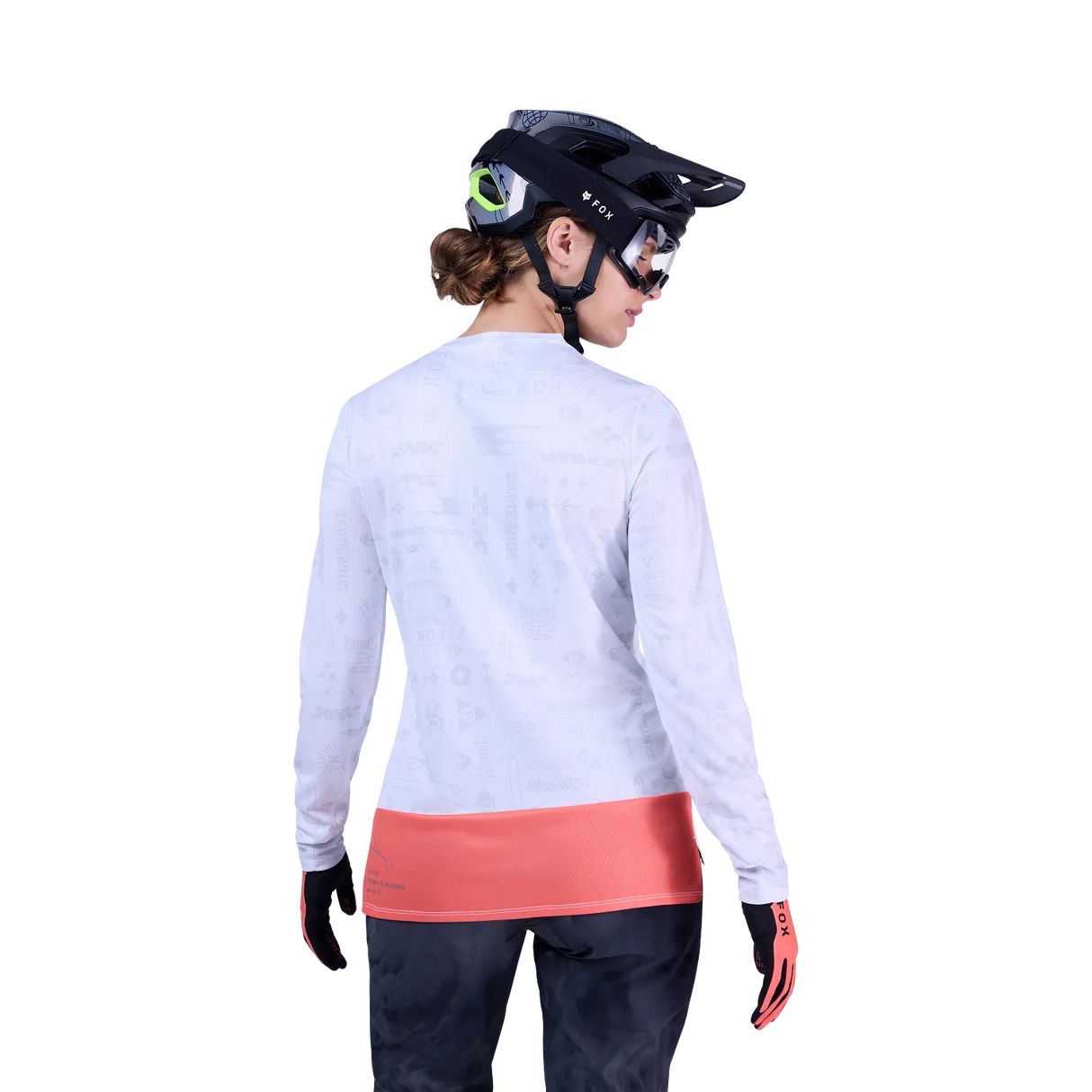 Fox Racing - Womens Ranger Lunar SE LS Jersey - White - S