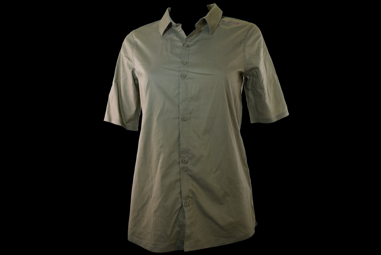 Fox Racing - Womens Ranger Woven SS Jersey - Bark - S