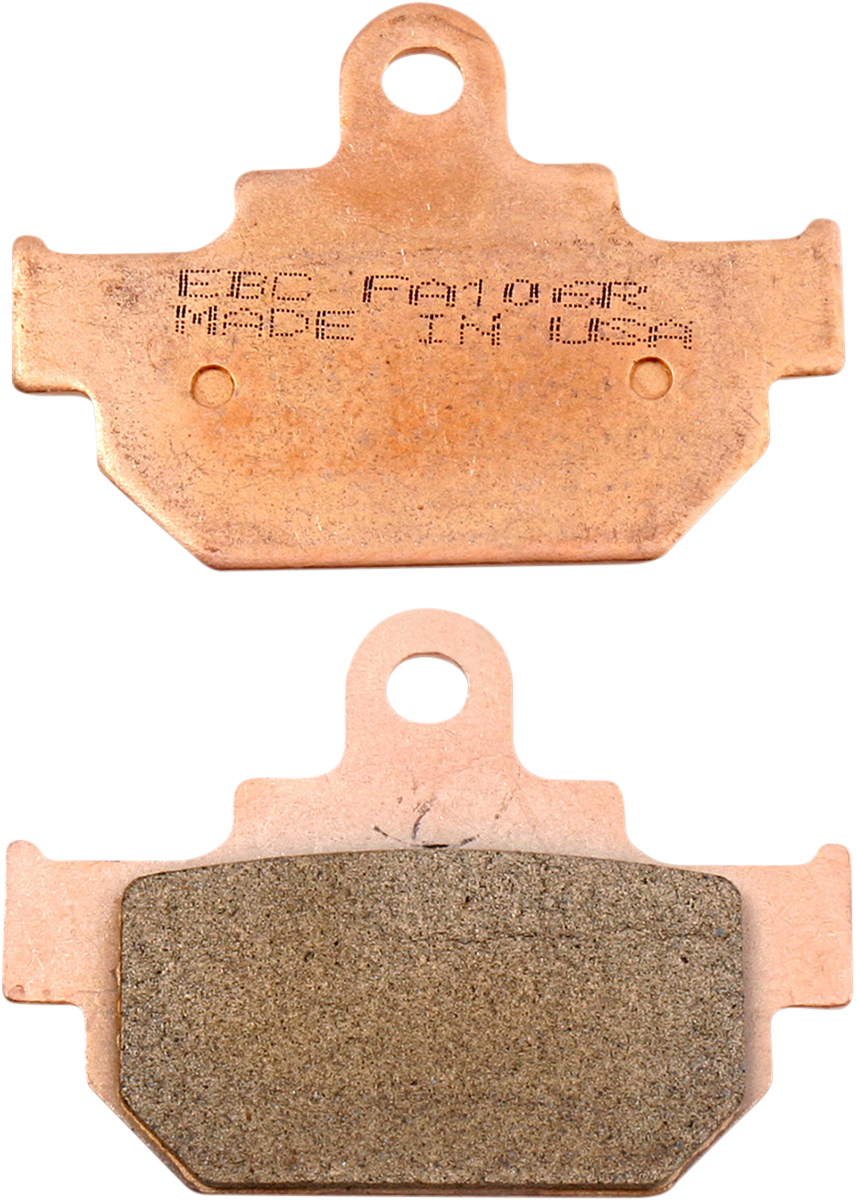 EBC FA-R Series Sintered Front Brake Pads - FA106R (Suzuki LS 650 Savage / GZ250 / SP600 1985–2015)