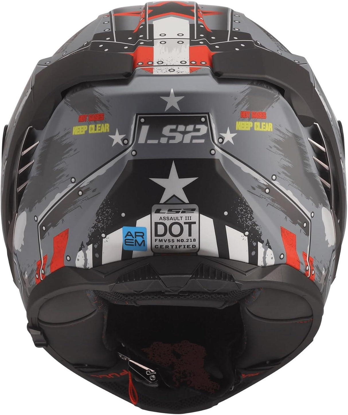 LS2 Assault III Trench Matt Gunmetal Gray Motorcycle Helmet