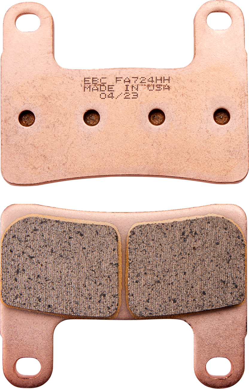 EBC FA-HH Series Sintered Front Brake Pads - FA724HH (BMW R1250GS / R1250GS Adventure / R1250RT 2018–2023)