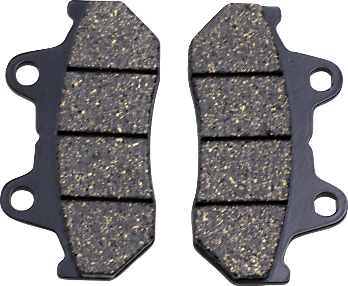 SBS HF Series Organic Base Front Brake Pads - 572HF (Honda Gold Wing / CB450SC Nighthawk / Super 1981–1993)
