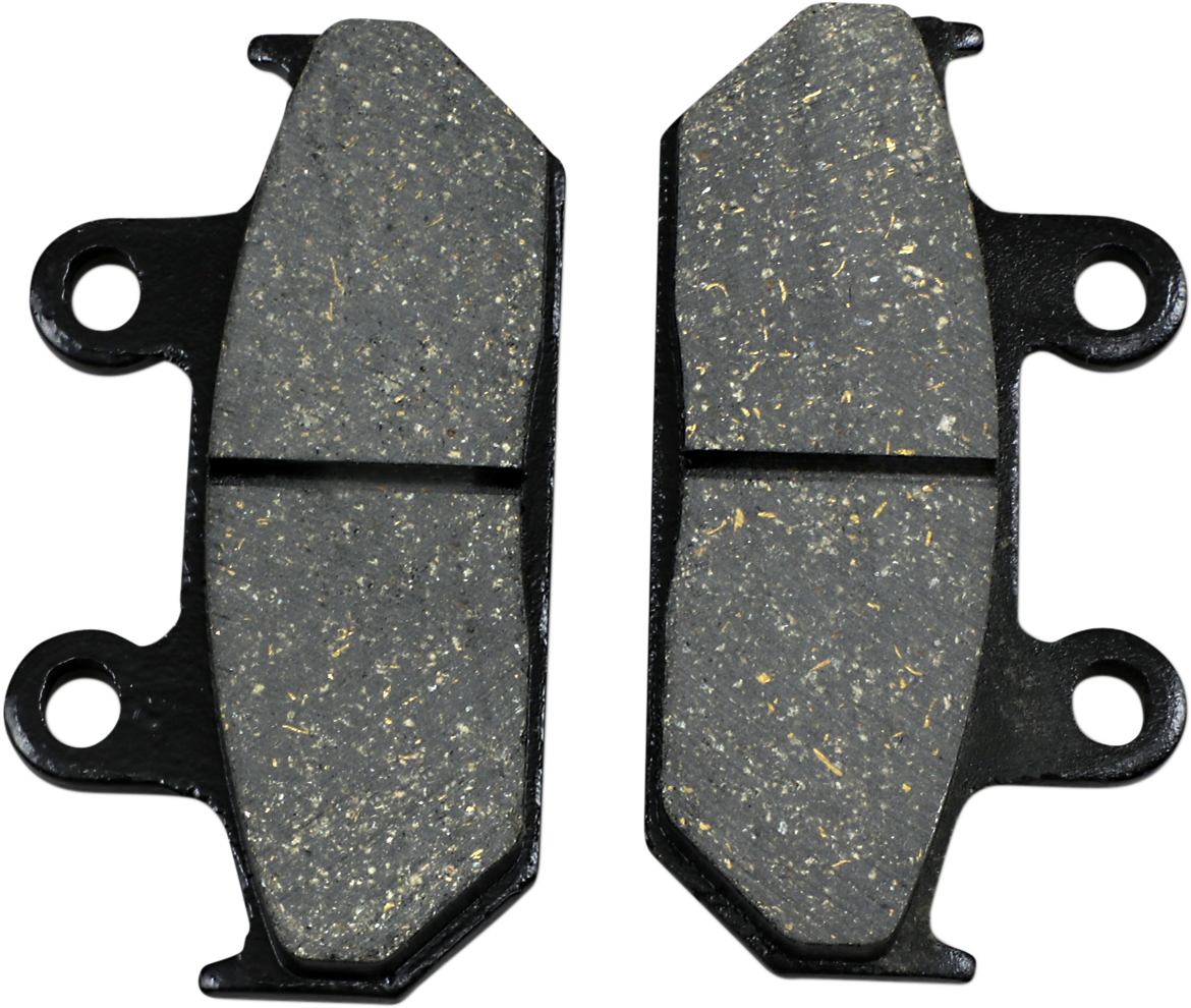 EBC FA Series Organic Base Front Brake Pads - FA124 (Honda CBR1000F / CBR1000F Hurricane / VFR700F2 Interceptor 1986–1988)