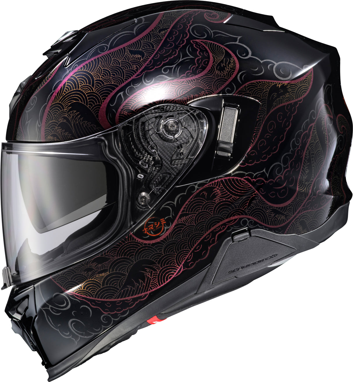 Exo T520 Helmet Nama Shimi Black/Chameleon Md
