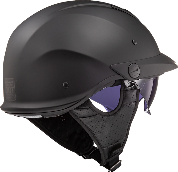 LS2 - Rebellion Half Helmet Helmet - Gloss Black