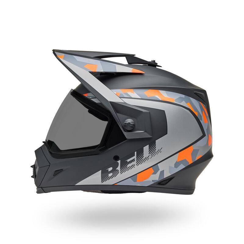 Bell - MX-9 ADV MIPS - Matte Black/Orange Camo Mesa