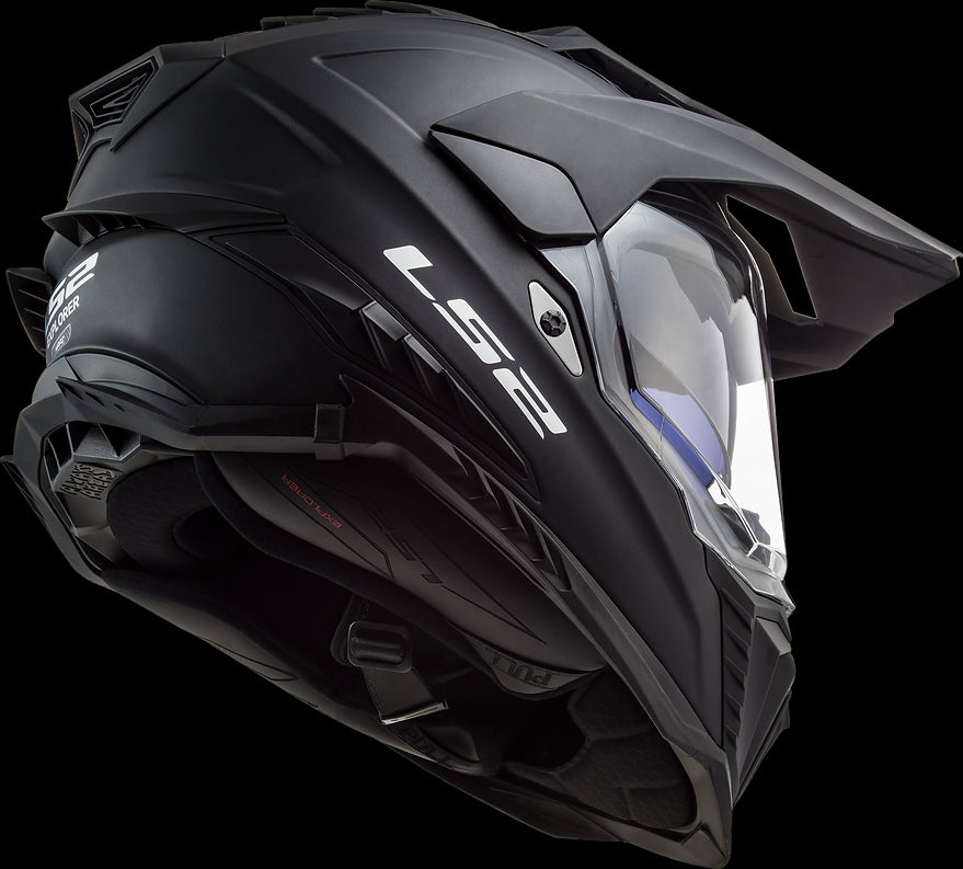 LS2 - Explorer XT Solid Adventure Motorcycle Helmet