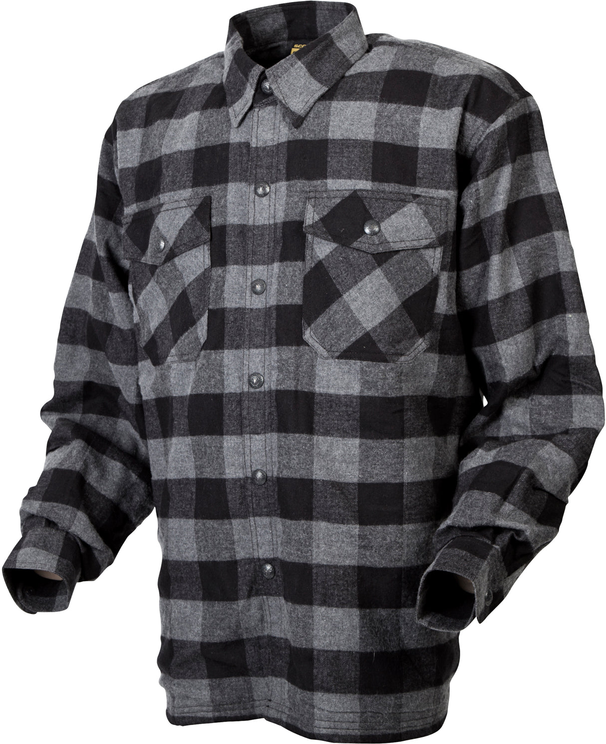 Scorpion - Covert Moto Flannel Black/Grey Lg
