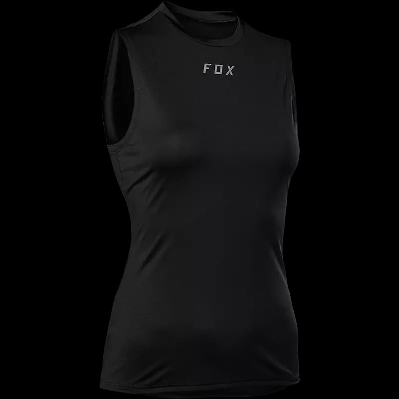 Fox Racing - Womens Tecbase Base Layer Sleeveless Shirt - Black - S