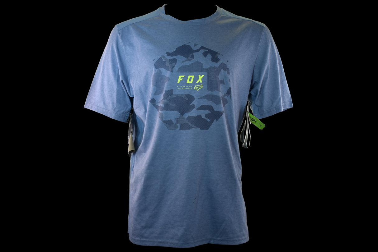Fox Racing - Ranger Camo Moth Drirelease® SS Jersey - Dusty Blue - L