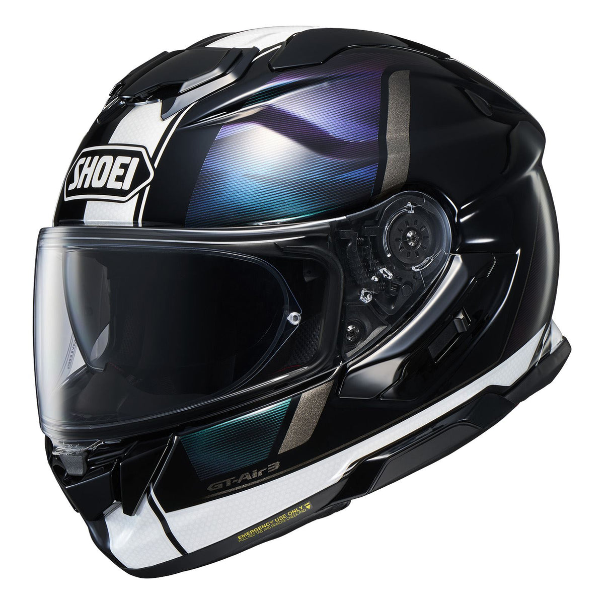 Shoei GT-Air 3 Scenario Full-Face Motorcycle Helmet | Internal Sun Visor, Multi-Density EPS & Touring Ventilation