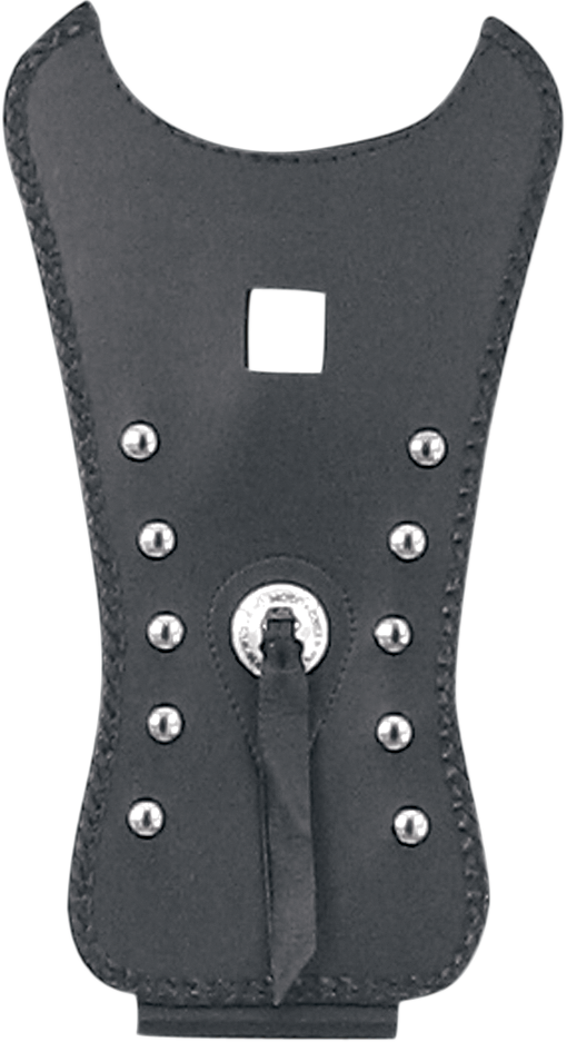 MUSTANG Cruiser Tank Bib - Studs/Concho - Black - Yamaha 93152
