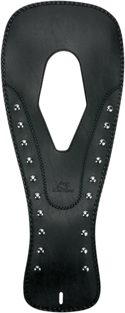 MUSTANG Cruiser Tank Bib - Studs - Black - Honda 93180