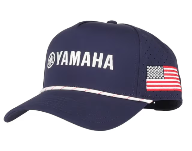Yamaha USA Flag Hat | Navy | One Size Adjustable