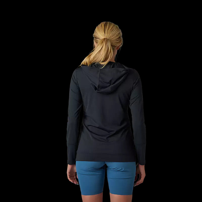 Fox Racing - Womens Ranger Ls Sun Shirt - Blk - S