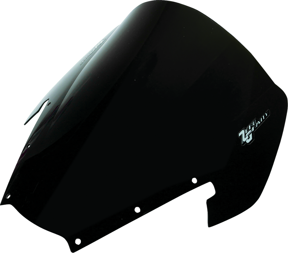 Zero Gravity 16-506-19 Double Bubble Windscreen - Dark Smoke - FZ1 | Street