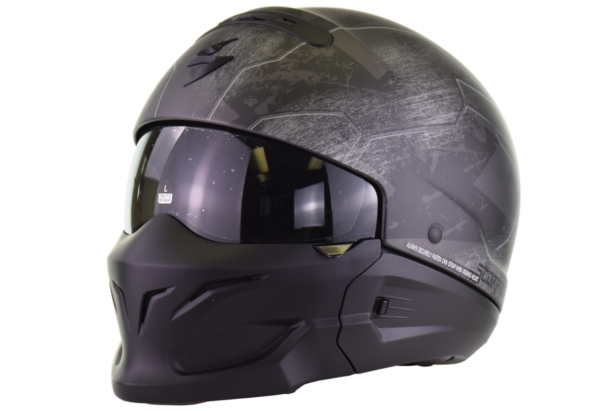 ScorpionEXO - Covert Solid Helmet - Matte Black - Medium (open box)