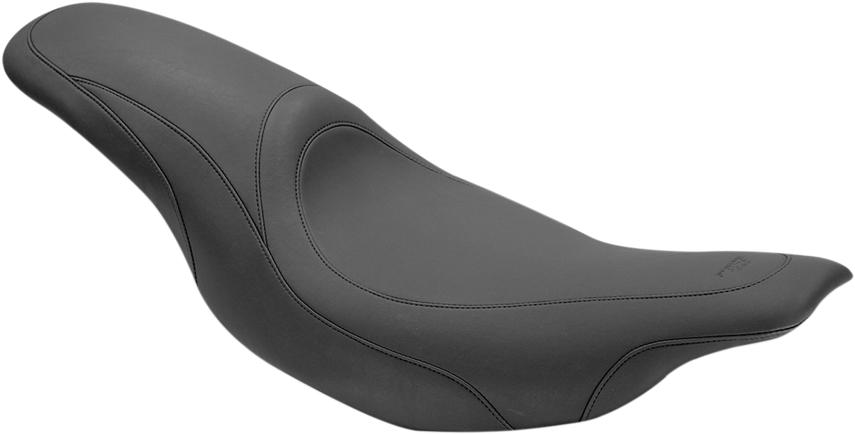 MUSTANG Seat - Tripper* Fastback - Stitched - Black - FLH '97-'07 76589