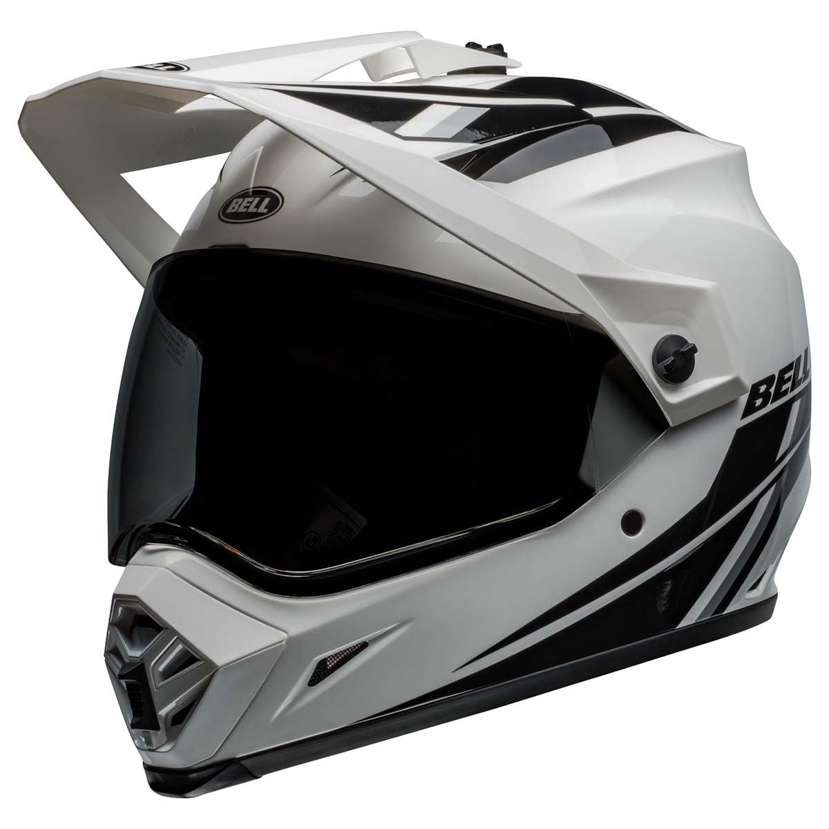 Bell - MX-9 ADV MIPS - White/Black Alpine Motorcycle Helmet