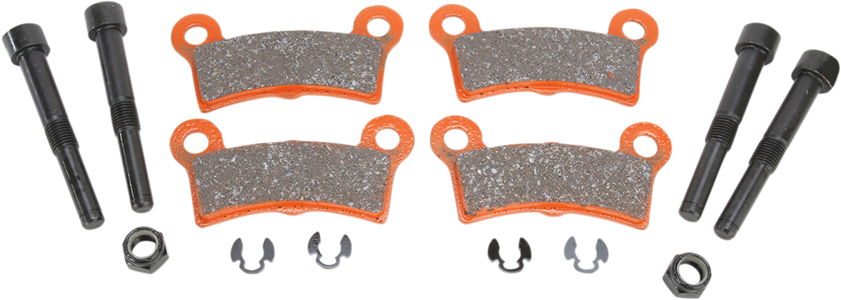 EBC FA-V Series Semi-sintered Rear Right Brake Pads - FA605/4V (Harley-Davidson FLHTCUTG Tri Glide Ultra / FLHXXX Street Glide Trike 2009–2013)