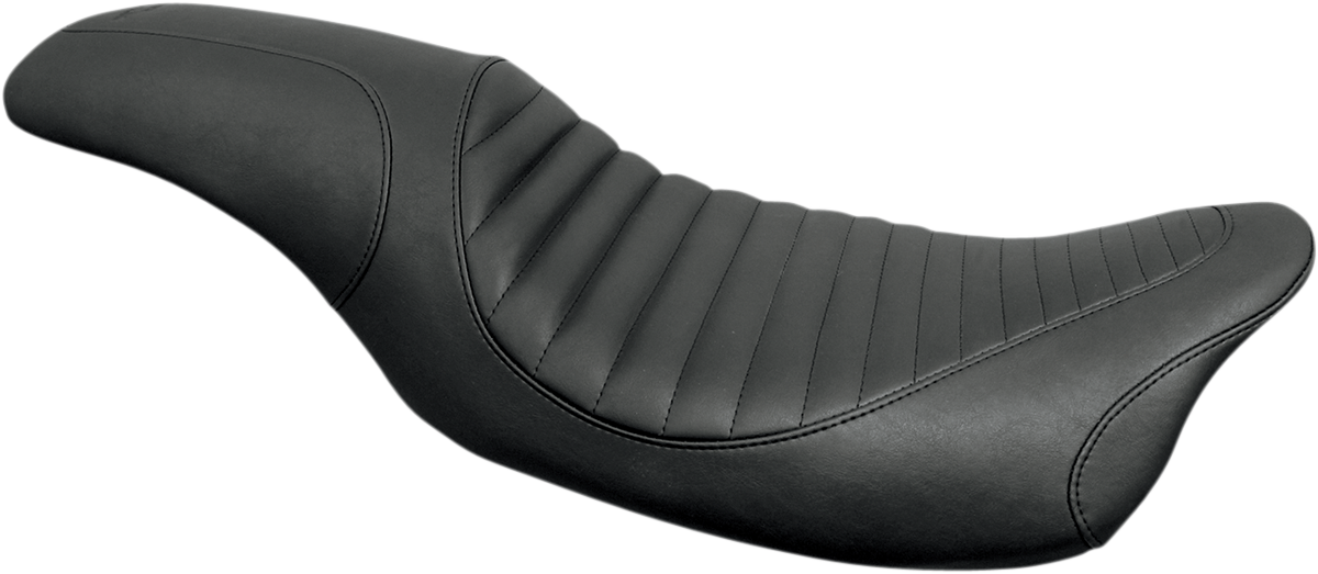 MUSTANG Seat - Tripper* Fastback - Front Tuck-n-Roll - Black - FL '08+ 76712