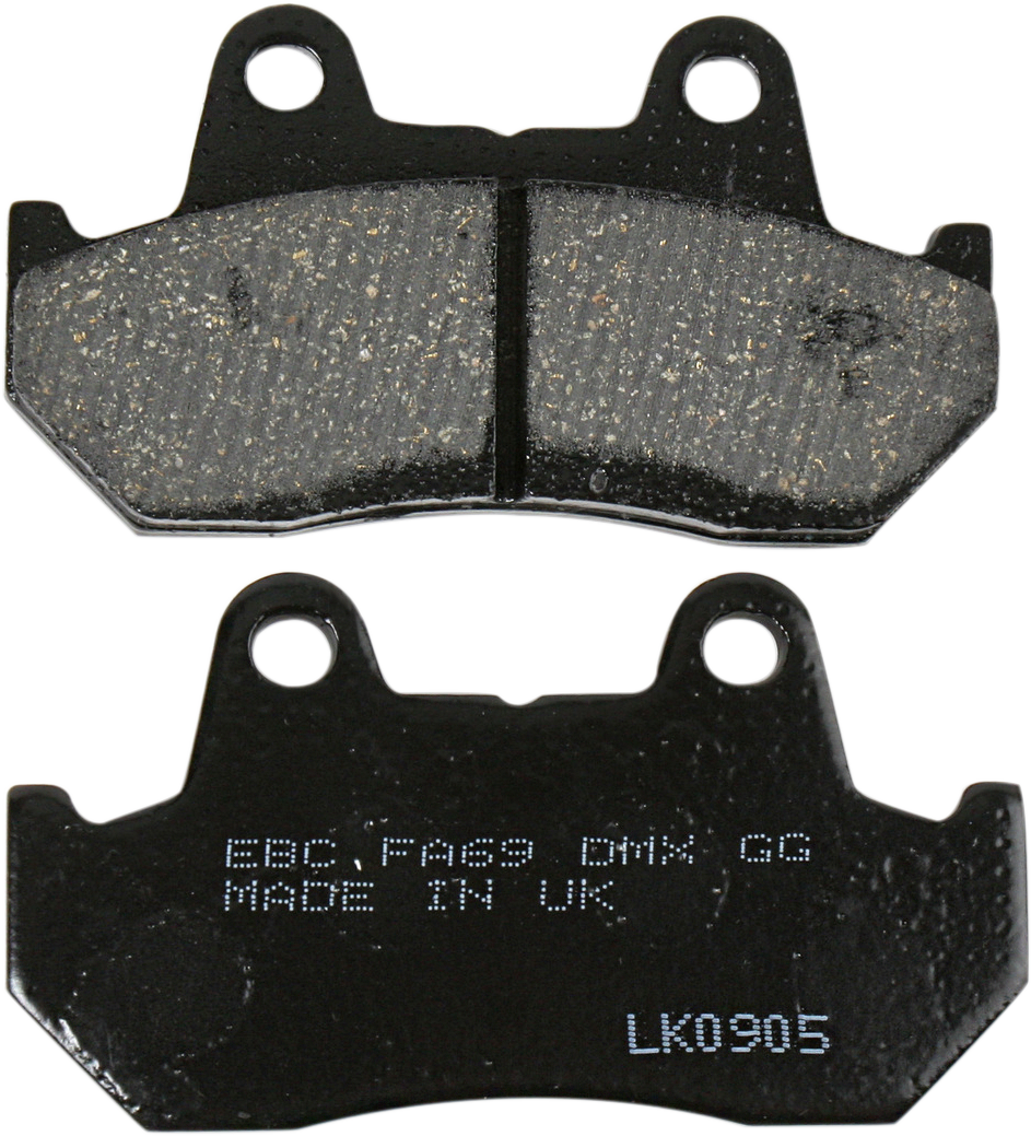 EBC FA Series Organic Base Brake Pads - FA69 (Honda CB450SC Nighthawk / Super / V65 Magna 1981–1990)