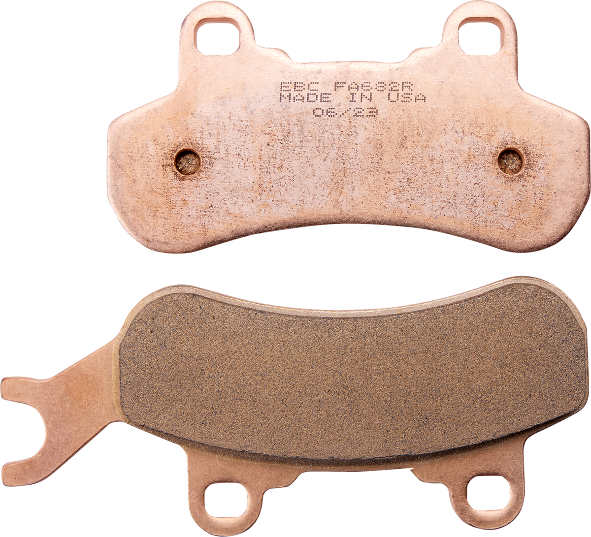 EBC FA-R Series Sintered Brake Pads - FA682R (Can-Am Maverick / Defender MAX HD10 / Defender 2016–2023)