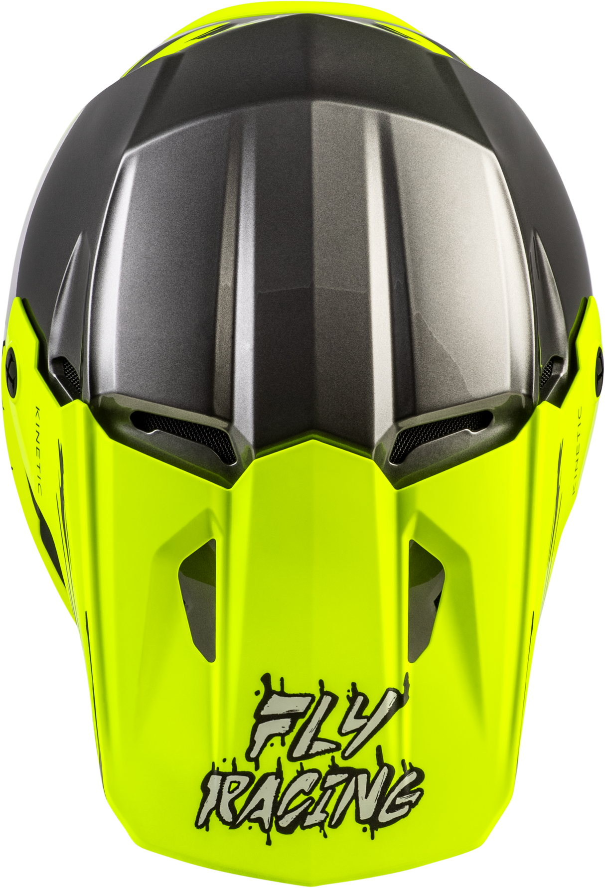 Youth Kinetic Surge Helmet Grey/Hi Vis Ym