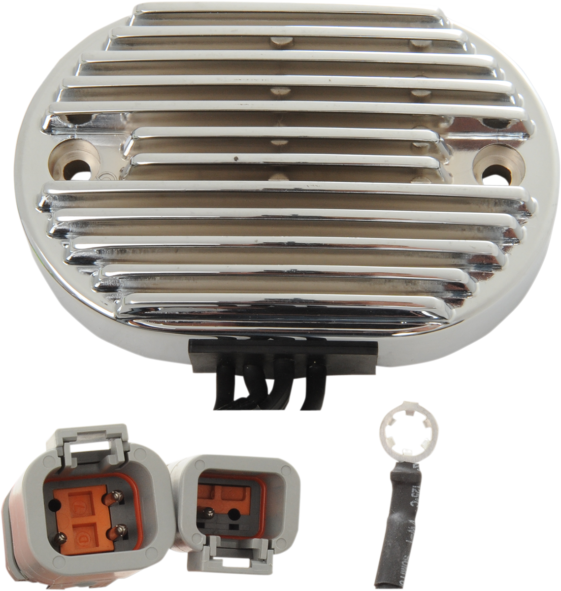 DRAG SPECIALTIES Regulator - FX/FLST '07 - Chrome 74610-07