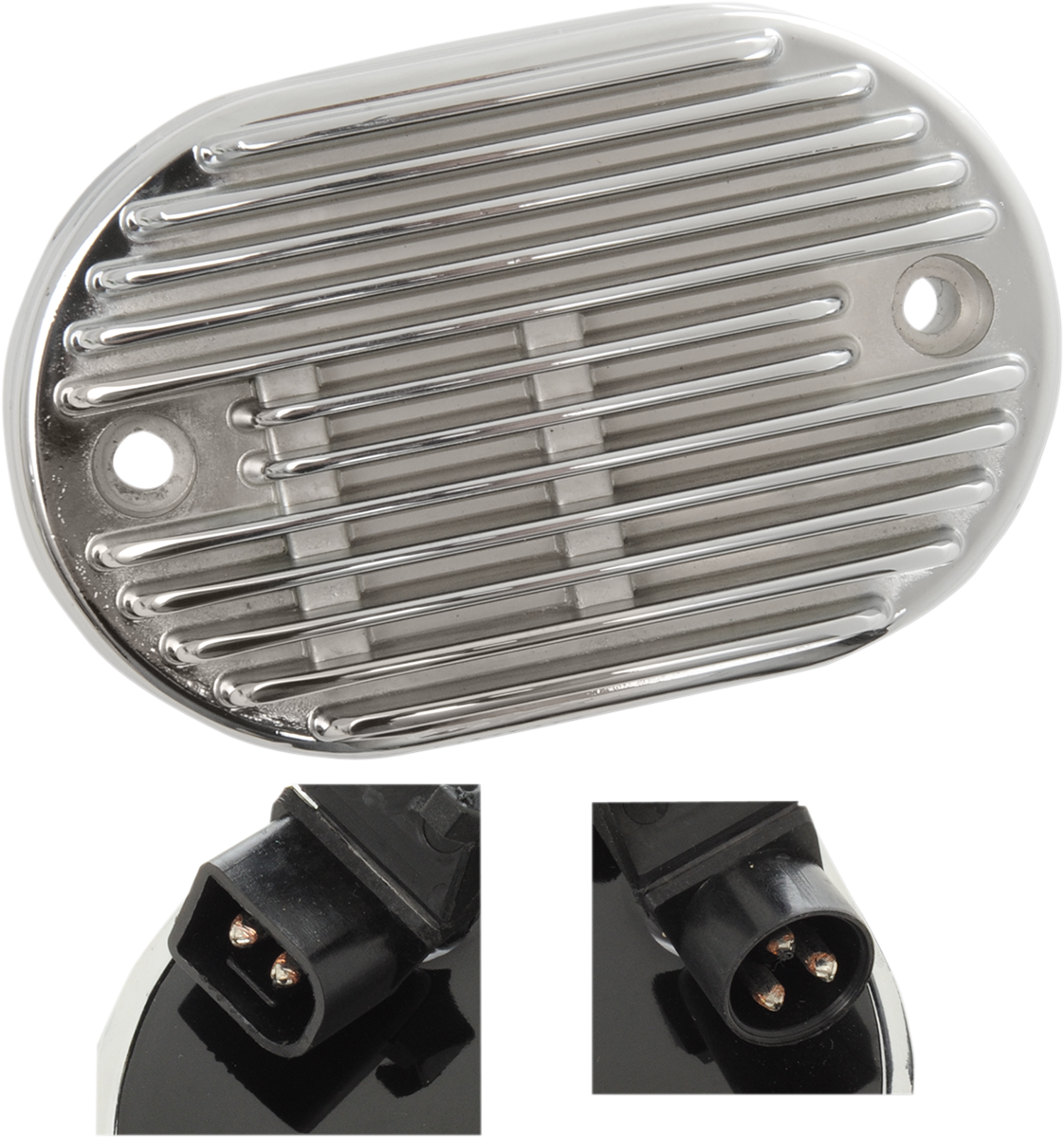 DRAG SPECIALTIES Regulator - FX/FLST '08-'10 - Chrome 74610-08