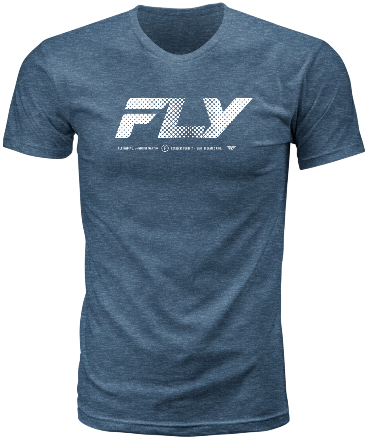 Fly Worldwide Tee Blue Sm