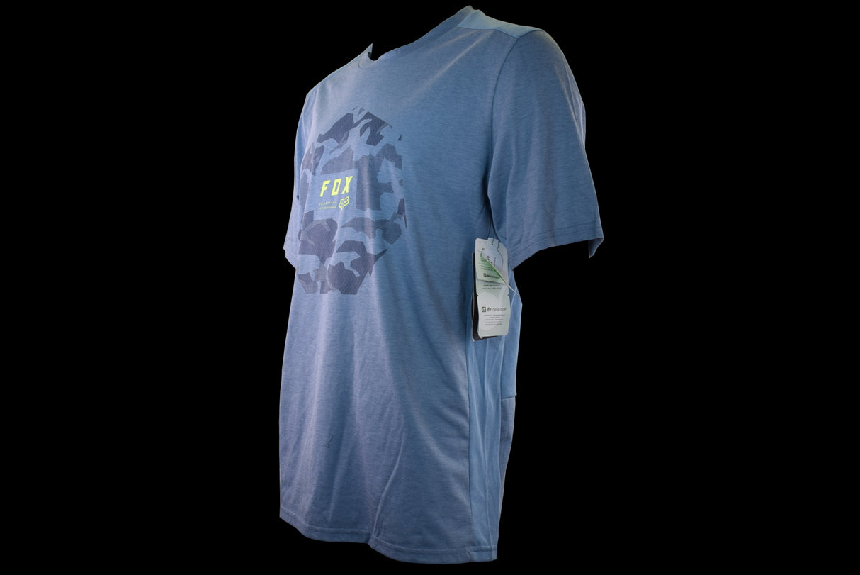 Fox Racing - Ranger Camo Moth Drirelease® SS Jersey - Dusty Blue - L