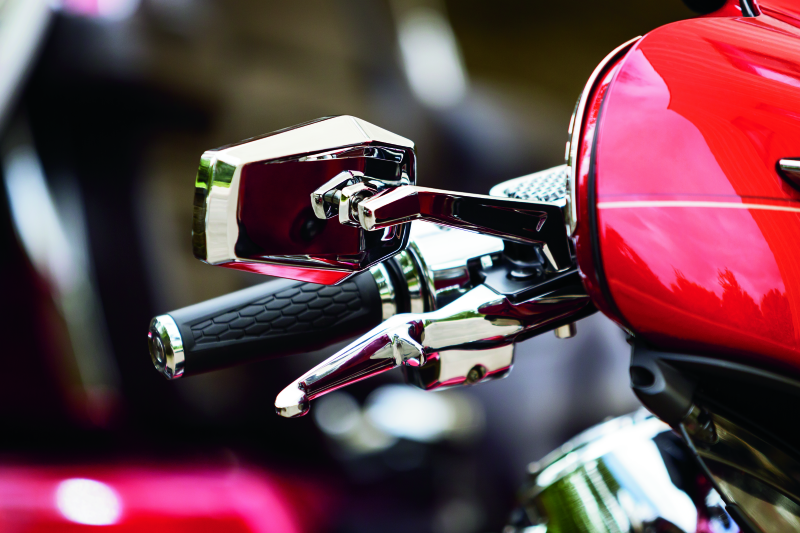 Kuryakyn Hex Mirrors Chrome - Cycle City Outdoors