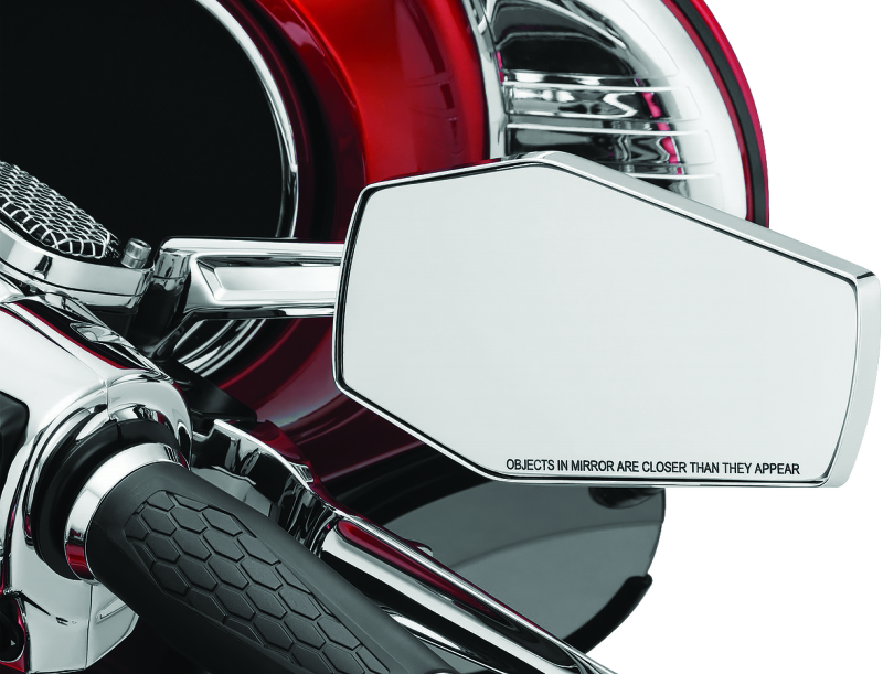 Kuryakyn Hex Mirrors Chrome - Cycle City Outdoors