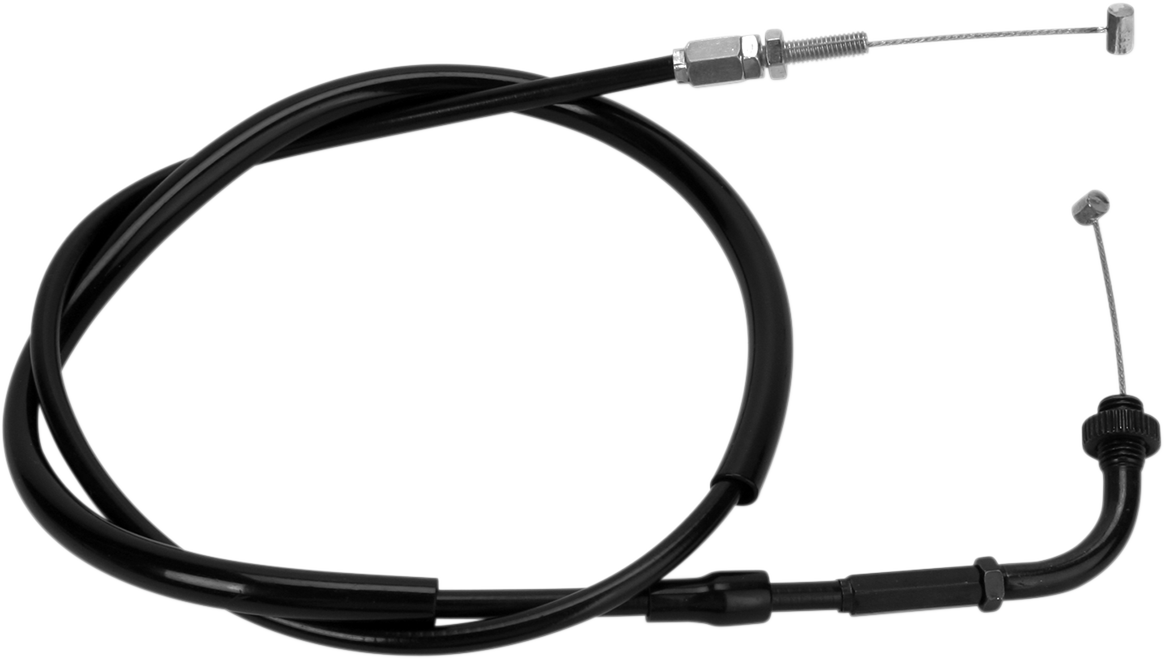 MOTION PRO Black Vinyl Throttle Cable - Pull - Honda 02-0096