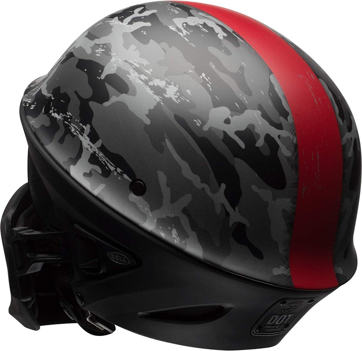 Bell - Rogue Half Helmet - Ghost Recon Camo - Black/Grey/Red - L