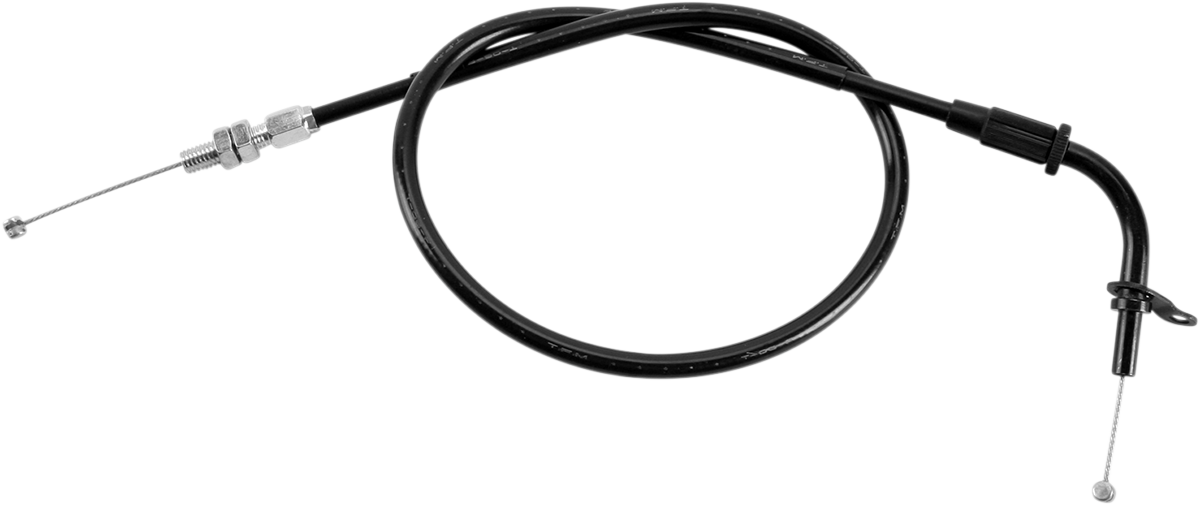 MOTION PRO Black Vinyl Throttle Cable - Pull - Suzuki 04-0225