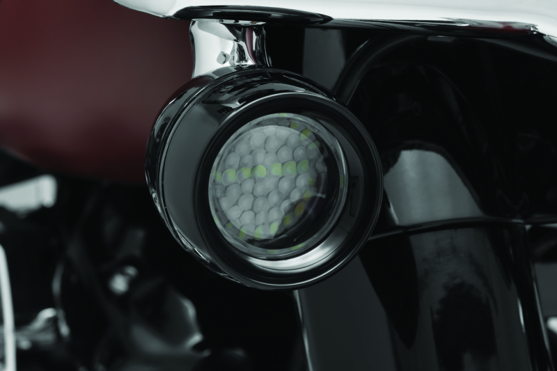 Kuryakyn Luminez L.E.D. Front Turn Signal Insert 1157 White - Cycle City Outdoors