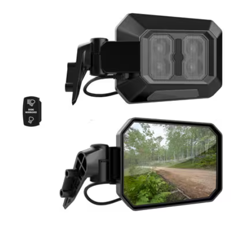Honda Genuine Lighted Side Mirror | 2026 Pioneer 1000 DLX