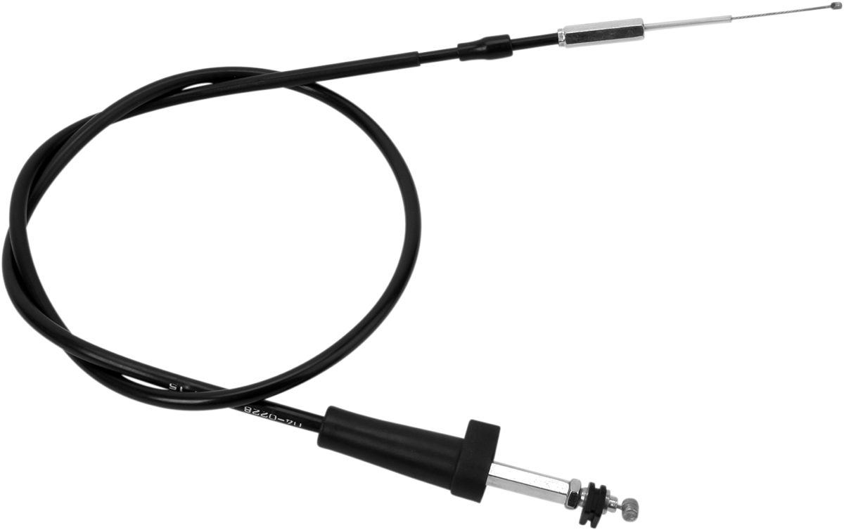 MOTION PRO Black Vinyl Throttle Cable - Pull - Kawasaki/Suzuki 04-0228