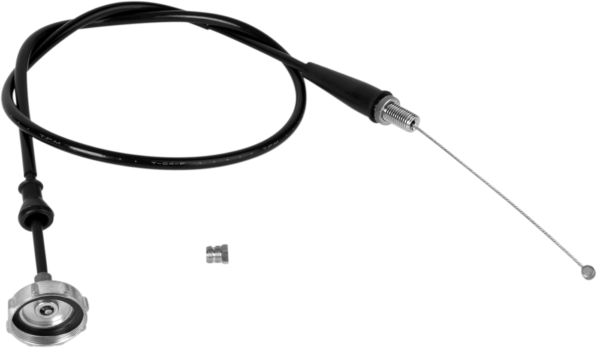 MOTION PRO Black Vinyl Throttle Cable - Pull - Honda 02-0485