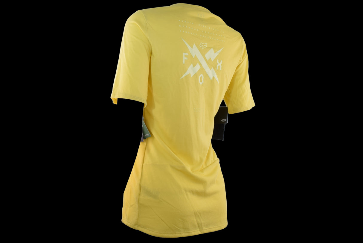 Fox Racing - Womens Ranger Calibrated Drirelease® SS Jersey - Pear Yellow - S
